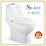 Ceramics Siphonic One Piece Toilet For Low Toilet Prices S-0232