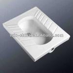 Cheap ceramic bathroom squatting pan H398wg