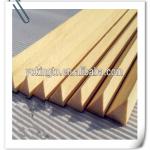 cheap price constuction wood strips timber battens wooden battens in triangle / square / trapezoid all kinds shape