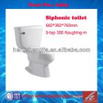 Cheap price sanitary ware two-piece toilet 2084