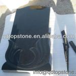 china black granite gravestone TP022