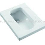 China ceramic squat pan squat pan toilet OT-1304