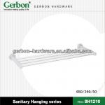 Chrome Plated Bathroom Triple Towel Rack