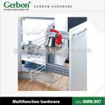 Chrome Plated Corner Cabinet Organizer SMW.907