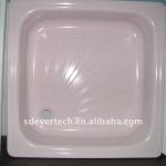Color Enamel steel shower tray 700*700mm