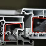 Conch 60 Series Casement inwards Opening UPVC Profiles 60 casement
