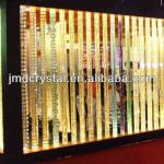crystal glass bubble pillars design for wedding and decoration JMD-QPZ-002