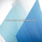 Crystal Polycarbonate PC Hollow Sheet with Jingliang Bright color PB03
