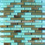 crystal white artificial fire glass marble