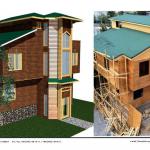 Doru Wooden Hotels Model