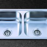 double bowl kitchen sink (HQ-9569) HQ-9569Xt