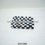 EA0198D balck and white mosaic seashell soap dish EA0198D