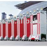 Electric automatic retractable gate