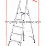 EN131 Aluminium Household Folding Step Ladder 2M-L10