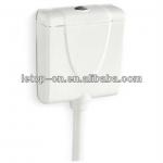 environmental Dual flush plastic cistern squat toilet water tank