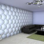 EU : 3D gypsum wall panels 3D01 - Yosa