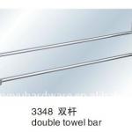 EUROPEAN BRASS DOUBLE TOWEL BARS-ZP-3348 ZP-3348