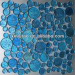 Foshan high quality swimming pool mosic glass tiles XF4021