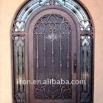 full arch antique door DF-057