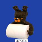 Funny Resin Toilet Paper Holder Animal Wholesale MCP00533