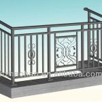 Galvanized mild steel balcony balustrade HHYT