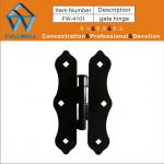 gate fitting contemporary butterfly gate hinge with black color FW-4101