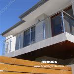 Glass balustrade outdoor stainless steel glass balcony railing glass railing-12