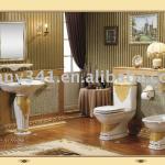 golden classical design two pcs toilet suits