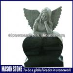 Granite cemetery teddy angel baby tombstones for babies MS4019