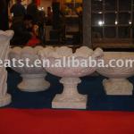 Granite or stone flower set GRTS266