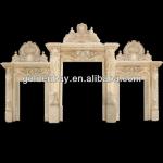 great marble door entrance sculpture AW-27