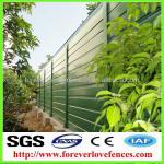 green PVC highway metal noise barrier with fast delivery FL-n110