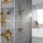GRS03 Luxury Modern Brass polished golden taps for bathroom GRS03