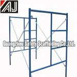 Guangzhou Manufacture Q235 Steel Ladder Frame Scaffolding 1700 Ladder Frame Scaffolding