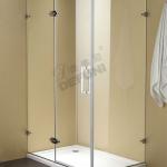 H-ER3 frameless tempered glass shower cubicle