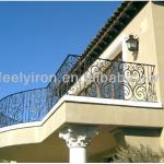 Hand forged iron balcony railing FB-015 FB-015