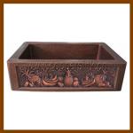 handmade Kitchen Copper Sinks / Unique Kitchen Sinks SR30