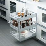 HBL612C Kitchen Aluminium Pull-out Basket HBL612C