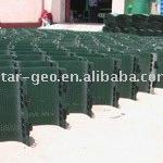 HDPE geocell web for retaining wall 100X330 200X 350