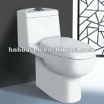 Henan Cheap Price Ceramic One Piece Toilet Bowl 6610
