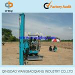 High efficiency Hydraulic spiral piling machines, SWDL150 for solar power system SWDL150