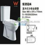 high quality ceramic wc toilet YG-3524