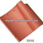 High Quality Chinese Clay Spanish Roof Tile for sale S3153