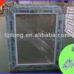 high quality flat open PVC window JL-pvc-04