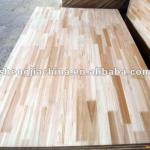high quality rubber wood fingure joined board 12mm SJ-L-69