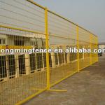 high quality welded electric galvannized then pvc spary canada temporary fence xm-009