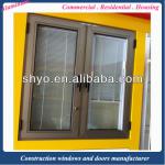 High Quality Wooden Aluminum Window For Villa SHYOA1202