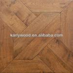 Higth Quality American White Oak Multilayer Engineered Parquet Wood Flooring With Manual Hand-scraped Surface KPLM-315800800-233-WK