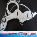 Hot and Cold Water Non-Electric Mechanical Bidet Toilet Attachment with Strong Faucet Valves and Metal Hose J1001-01-45