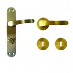 Hot sale aluminium handle door handle lock 0589 lever door handle with cheap price